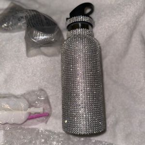 Blinged out thermos bottle